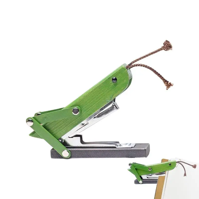 

Grasshopper Stapler Grasshopper Desk Stapler Animal Shape Stapler Desktop Stitcher Art Figurine Statue Sculpture For School