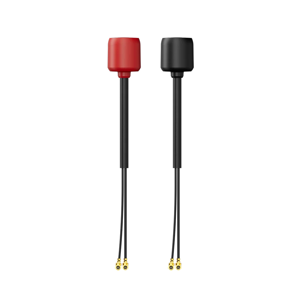 FlyFishRC Dual-Band-Antenne 5,8 GHz/2,4 GHz UFL 40 mm/95 mm/145 mm LHCP Fernantenne kompatibel DJI O3 für FPV RC Drone – Detail 7