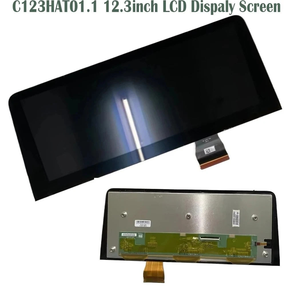 

12.3inch LCD Dispaly Screen Car Navigation Central Control Screen Replacement C123HAT01.1 59.12C13.003