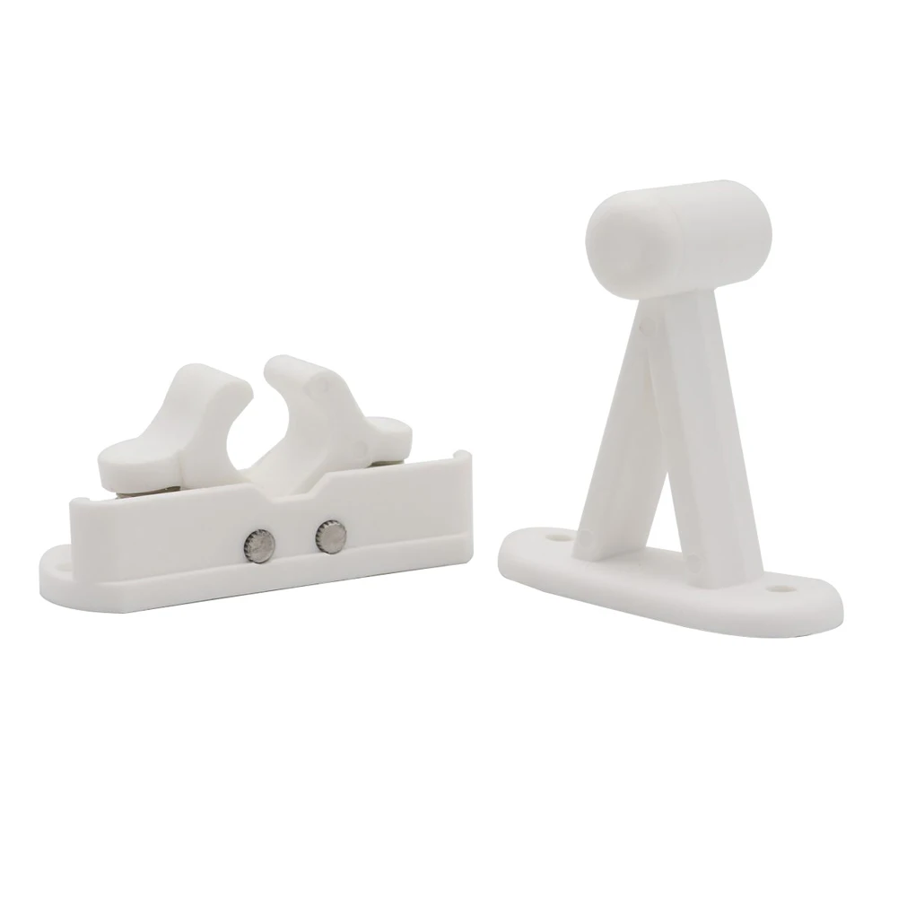 

Stay Clip Spacer Holder Stopper Door Retainer Stopper RV Motorhome Door Lock Stopper Clip Latch for Camper RV Motorhome Caravan