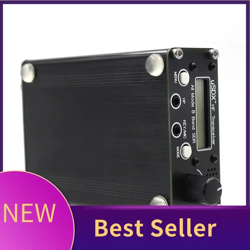 

M07K-USDR USDX+Plus V2 8-диапазонный трансивер SDR SSB QRP ЖК-дисплей с дисплеем, динамиком, микрофоном, трансивер с американской вилкой