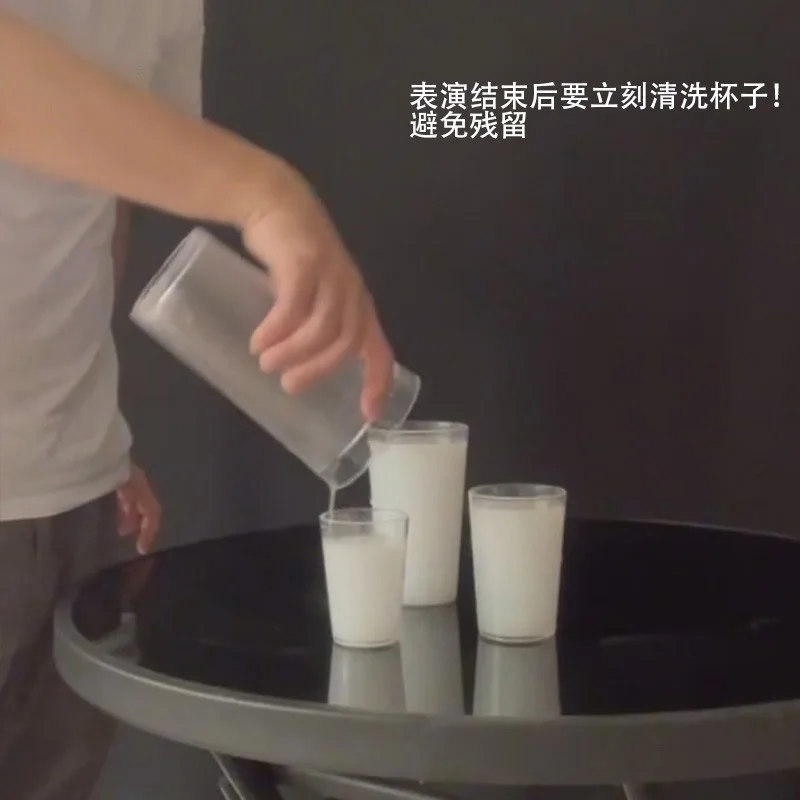 유리잔이 하나에서 세 개로 변하는 마술 트릭, 마술사 소품, 마술 도구