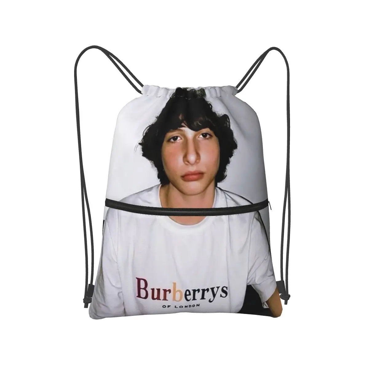 

Рюкзаки Finn Wolfhard, повседневные сумки на шнурке, спортивные сумки, сумки для книг для мужчин, женщин, студентов