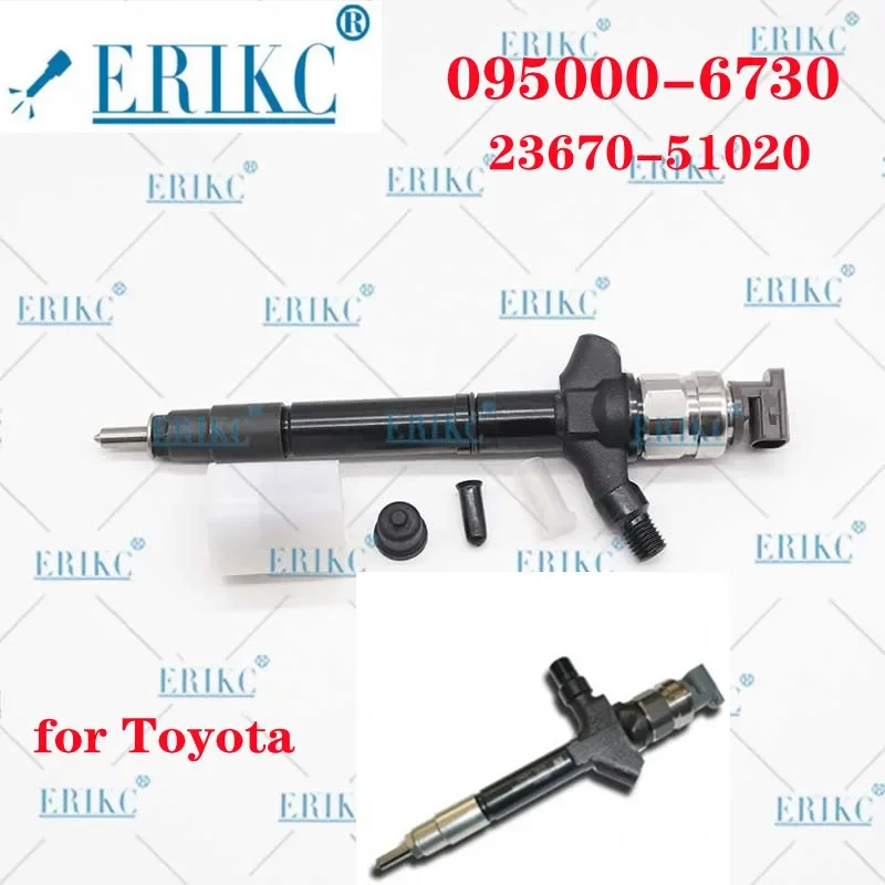 

23670-51020 095000-6730 095000-6731 095000-6732 Diesel Common Rail Injector for TOYOTA LAND CRUISER 200 DENSO