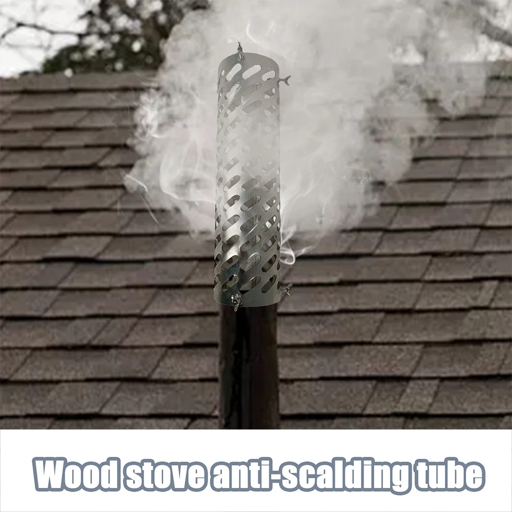 For Stove Pipe 32cm Vent Spark Arrestor Chimney Cap Arrestor Chimney Cap Chimney Spark Arrestor Stainless Steel