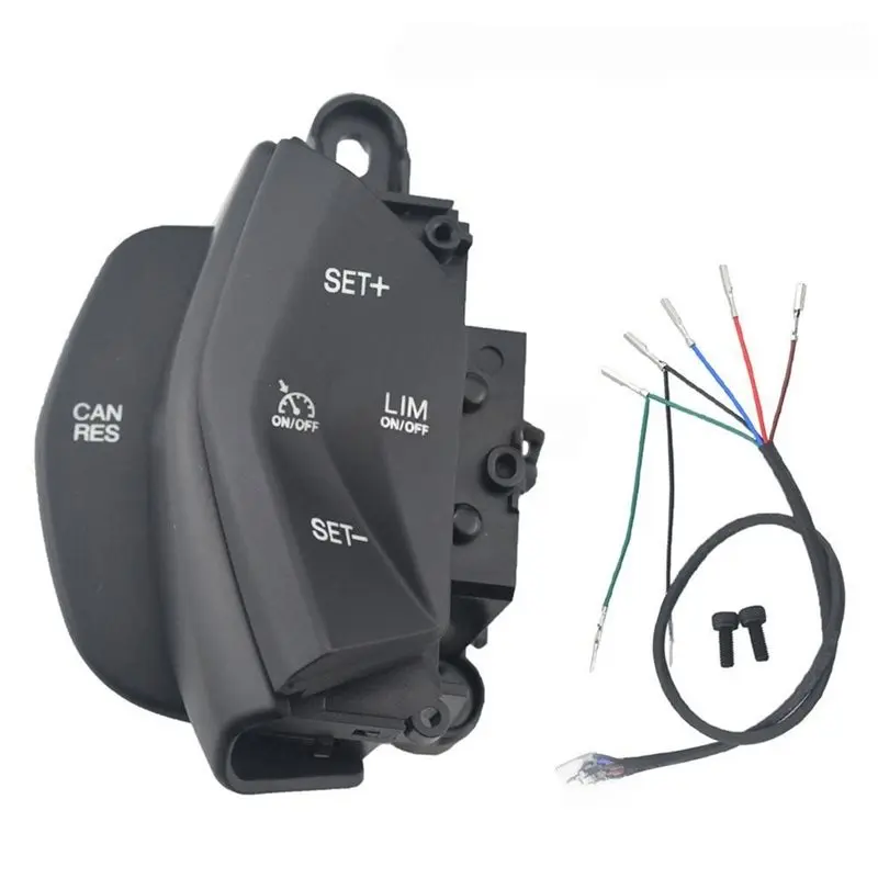 

A48P-Cruise Control System Steering Wheel Button Speed Control Switch For Ford Focus 3 2012-2014 For Kuga 2012-2015 Car