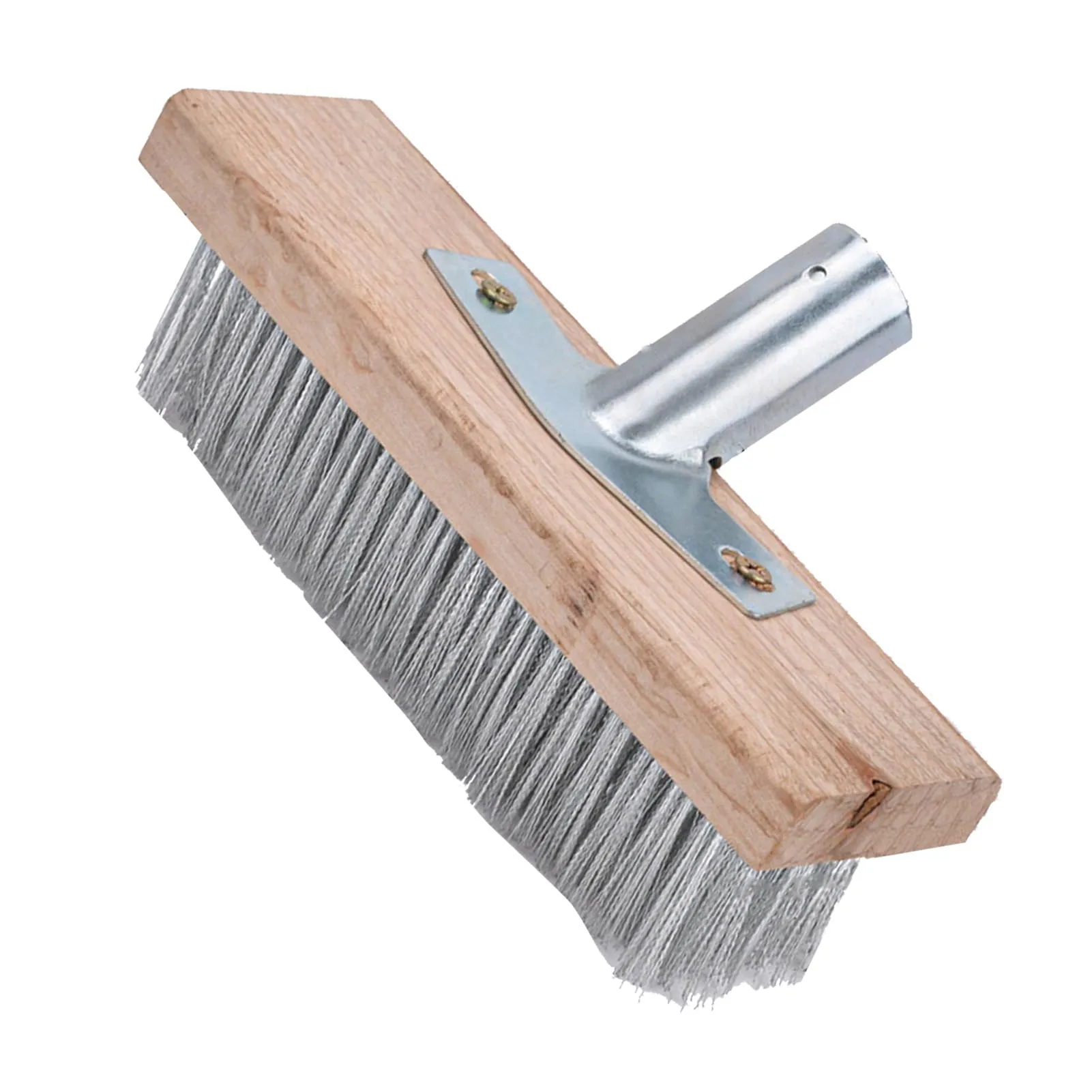 Stainless Steel Wire Floor Brush 50cm Strong Cleaning Tool Heavy Duty Rough Surface Floor Brush Head