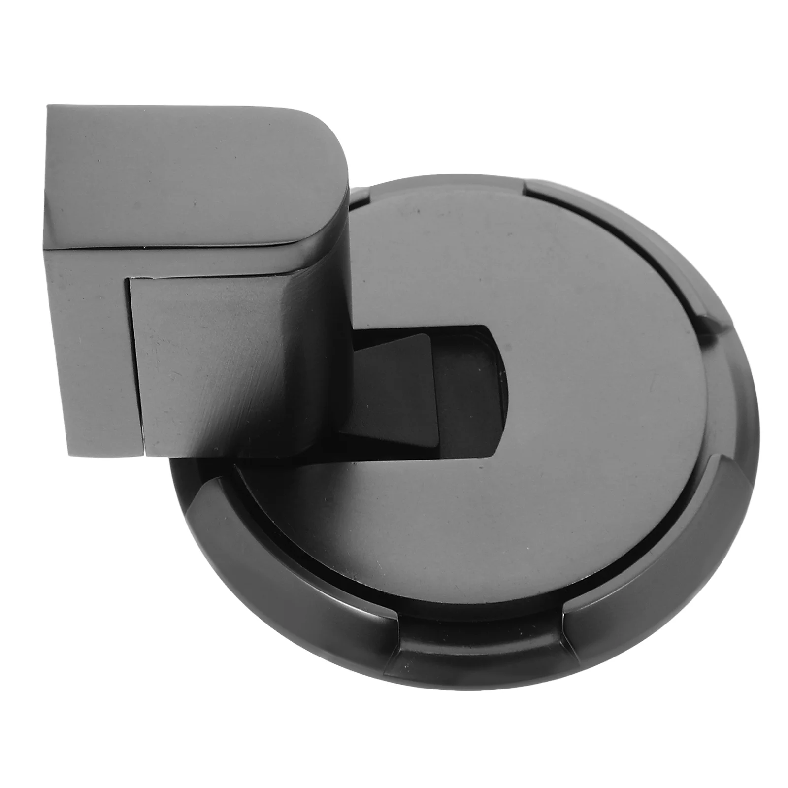 

Hole-free Door Stopper Windproof Indoor Handles Wedge Knob Stoppers for Bottom Matte Black Protector Adhesive Heavy Duty