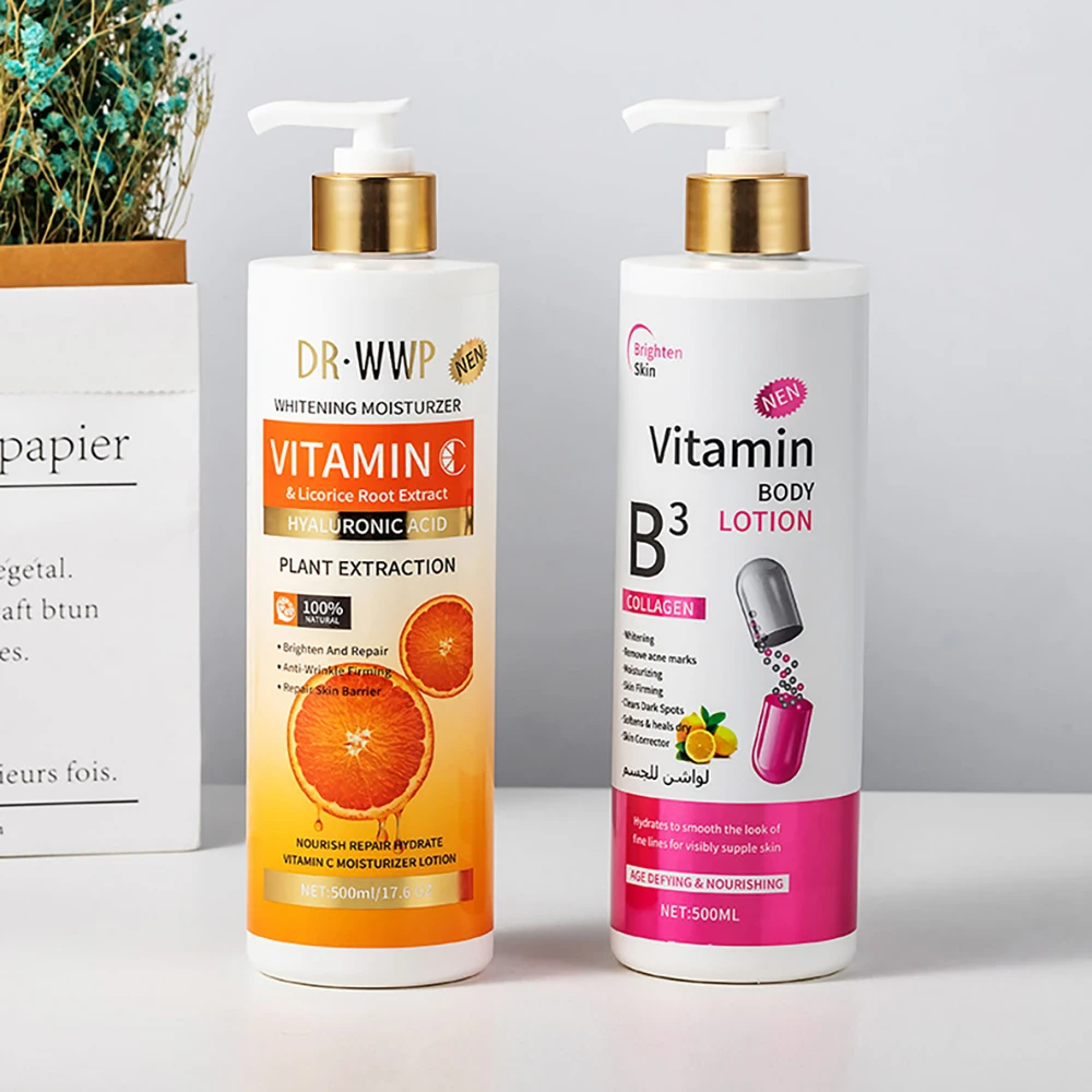 Kojic Acid Body Lotion Brighten Body Care Arbutin Whitening Vitamin C Nourishing Emulsion Moisturizing Skincare Lightening Cream