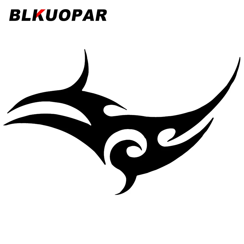 

BLKUOPAR for Tribe Car Stickers Sunscreen Occlusion Scratch Decals Simple Die Cut Air Conditioner Helmet Decor Car Styling