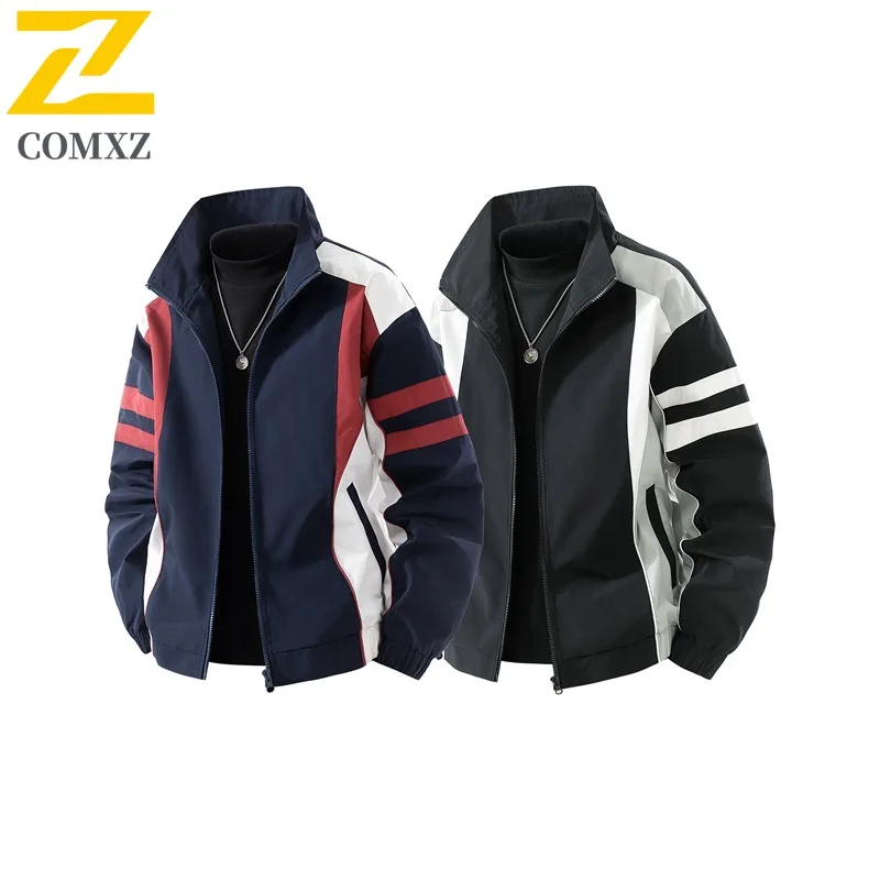 

COMXZ Высококачественные куртки, осенняя дышащая дорожная ветровка для бега, водонепроницаемая куртка для бега, мужская одежда