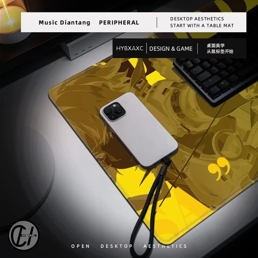 ZZZ الألعاب قيصر الملك ماوس الوسادة إيفلين شيفالييه أسابا هاروماسا زينليس زون صفر لوحة المفاتيح حصير مكتب XXL أنيمي الفتيات ماوس الوسادة