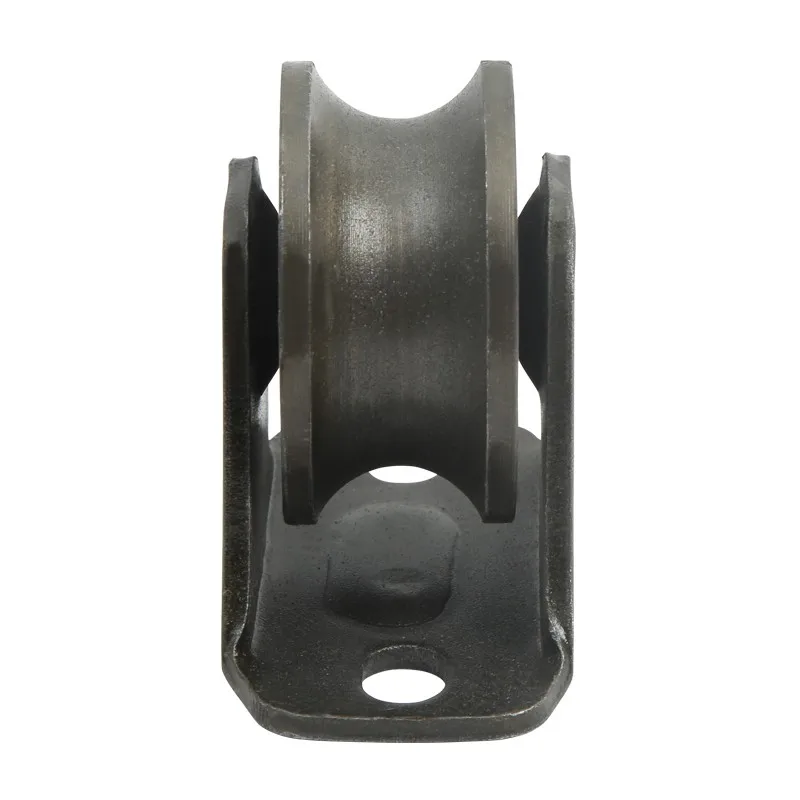 Heavy Duty Cast Iron Track Roller, V/U/H Groove Wheel, Double Bearing Sliding Door Guide Roller High Load
