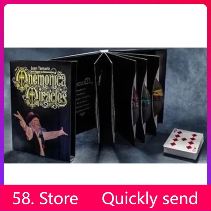 New 2025 Mnemonica Miracles by Juan Tamariz Vol 1-5 - Magic tricks  ( 58 Store Download )