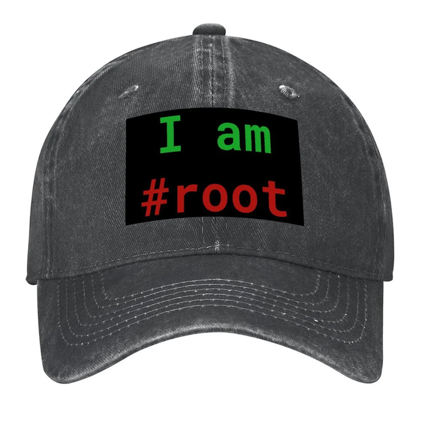 

I am #root Baseball Cap Fishing cap Snap Back Hat Golf Cap designer For Women 2025 Men's