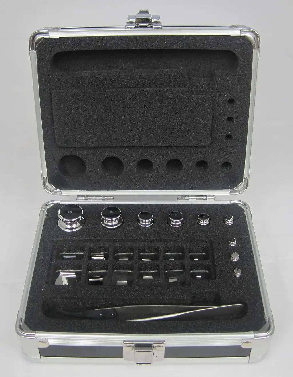 Class M1 304 SST 1mg-10kg lab balance scale standard set stainless steel test calibration weights