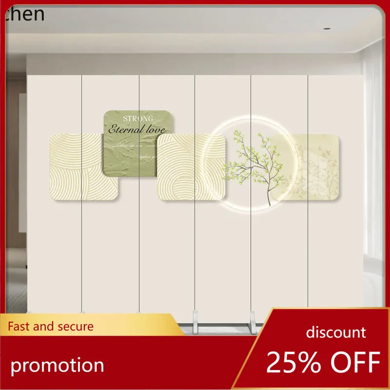 

CZ Living Room Screen Partition Office Entrance Door-to-Door Movable Simple Divider
