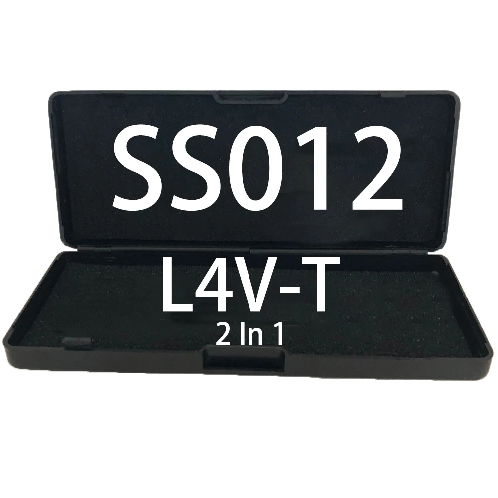For LISHI Style 2 IN 1 Tools SS304 SS305 SS012 SS014 SS015 FOR ISEO R6,TESA T60,L4V-T,Uition 3 Star Locksmith Tool