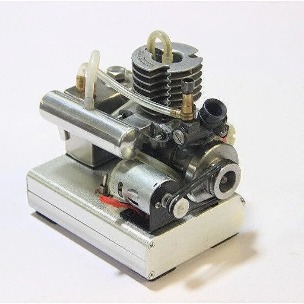NF Engine Model 12V DIY Modified Version Two-stroke Metal Engine Suitable for Remote Control Engine Model Finished Product