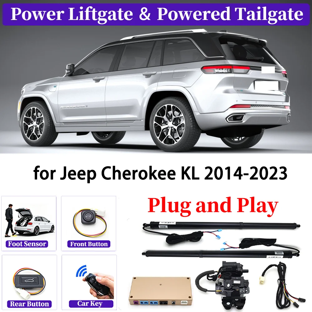 

for Jeep Cherokee KL 2014-2023 OEM Upgrade Car Automatic Power Liftgate Kit Smart Auto Electric Tailgate System Plug and play