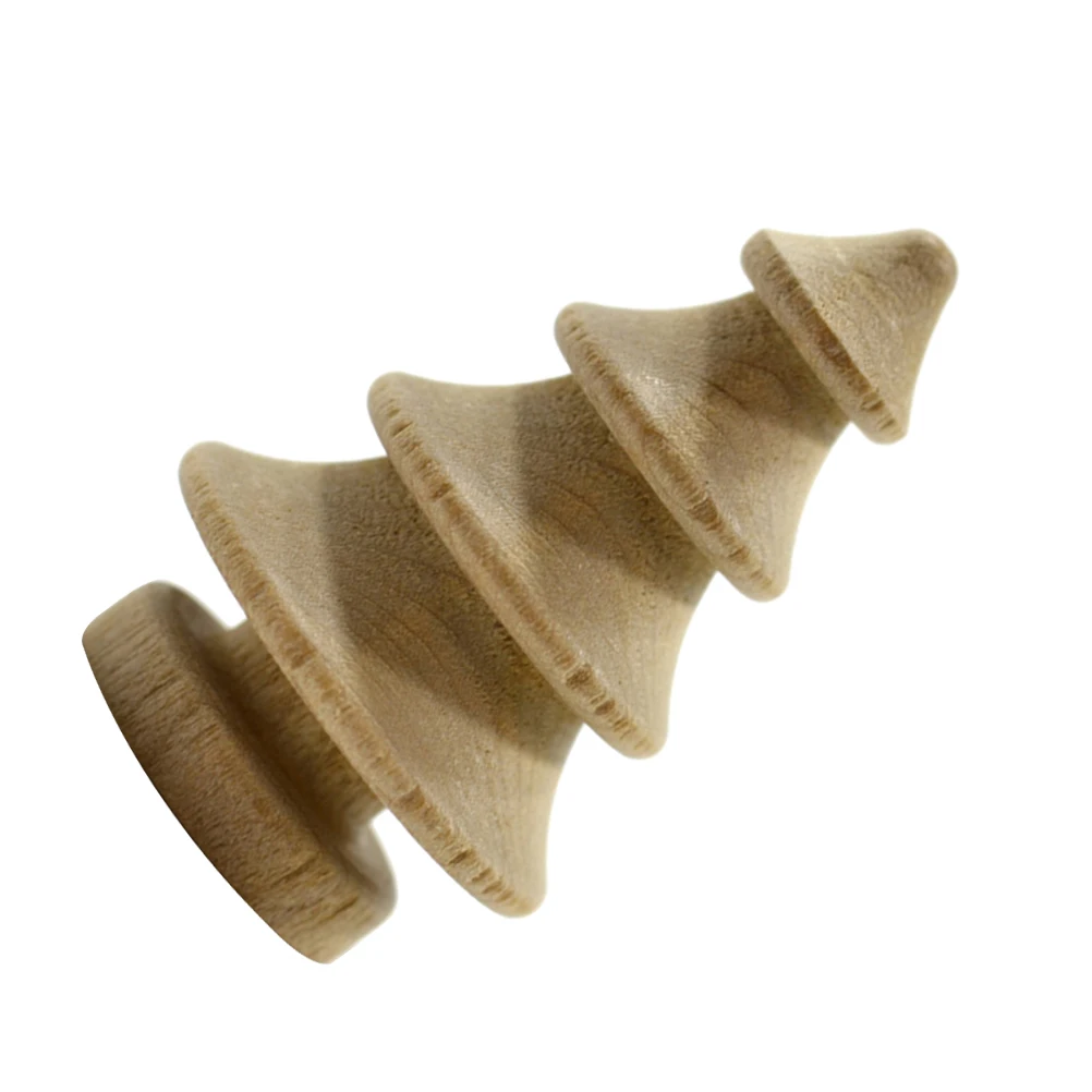 

20Pcs Eco Friendly Wooden Christmas Tree Unfinished Craft DIY Kit for Kids Creative Painting Educational Activity Gift Xmas