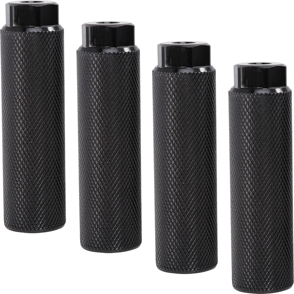 

4pcs Bike Pegs Aluminum Alloy Footrest Anti Bike Accessory Skid for Bicycles Wear Resistant Cycling Accessories