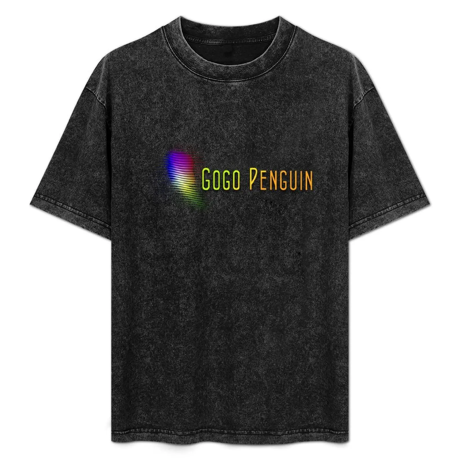 

GoGo Penguin T-Shirt boys whites cotton man t-shirts anime mens shirts graphic tee