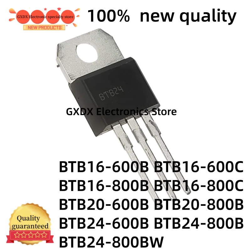 10-20pcs BTB24-800BW BTB24-800B BTB24-600B a-220 BTB16 BTB16