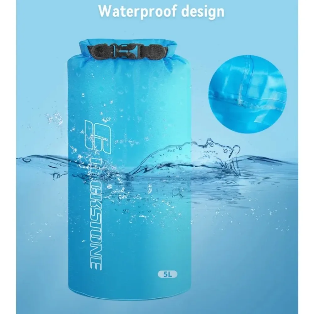 Hiking Portable Miscellaneous Bag Travel Camping Waterproof Bucket Storage Bag Outdoor Drifting Lightweight Polyester Drying Bag