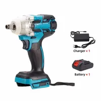 Multifunction Cordless electric impact wrench European standard Electric tool brushless electric wrench hand drill with battery