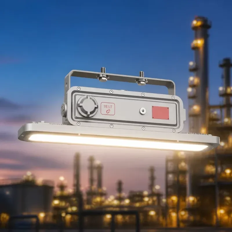 Explosion Proof LED Light UL844 60W IP66 IK08 10020LM Class III Easy Install Vapor Tight for Hazardous Industrial Area