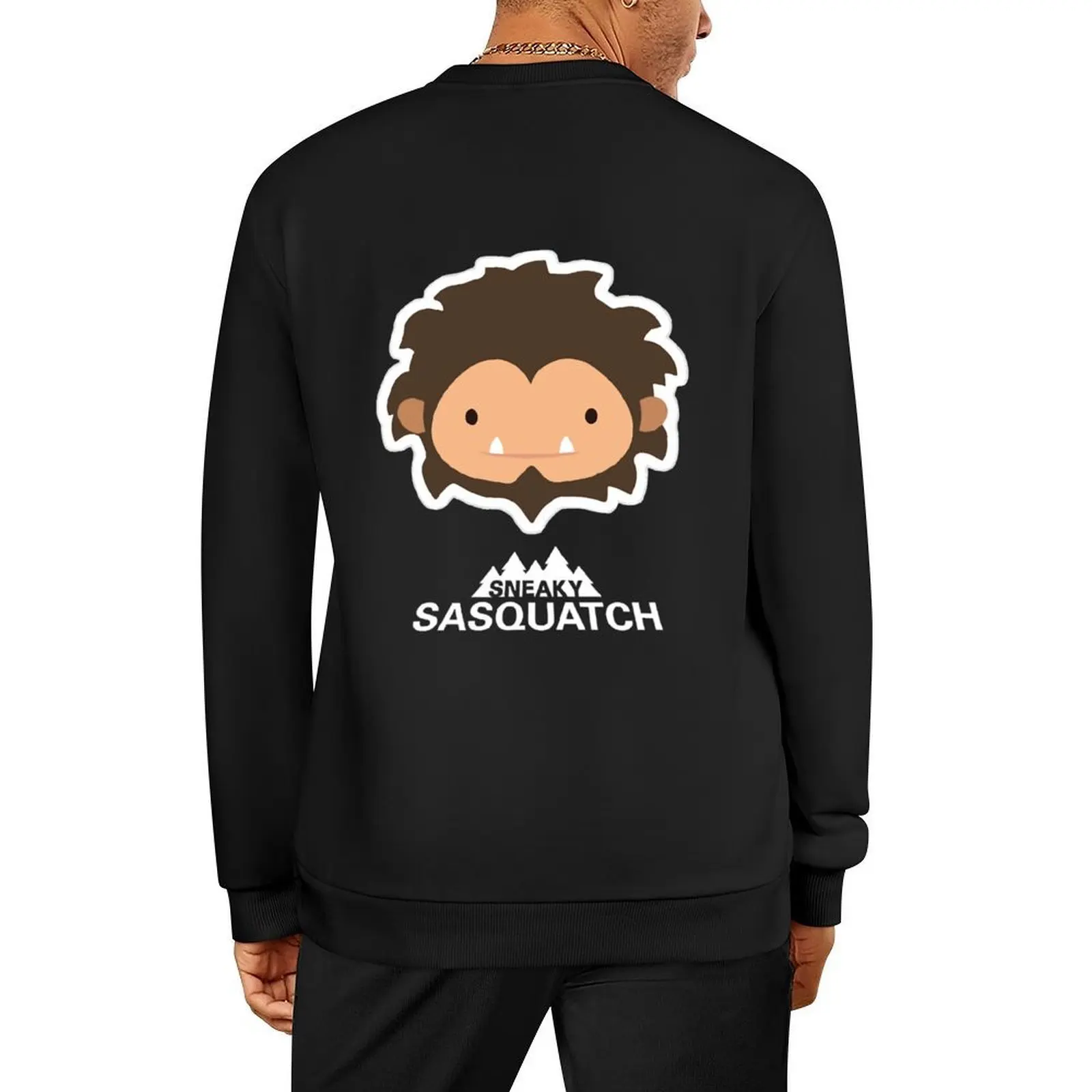 

Sneaky Sasquatch Head Pullover mens clothes autumn aesthetic clothing graphic t shirts men new in hoodies & sweat-shirt