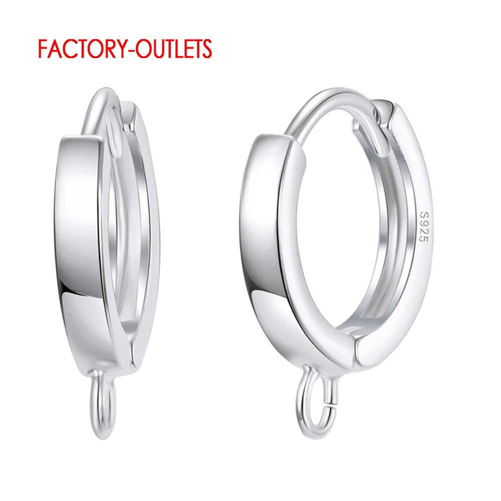 

New Arrival Korean Style 925 Sterling Silver Earrings Findings For Women Fashion Jewelry High Quality Jewelry Accessories