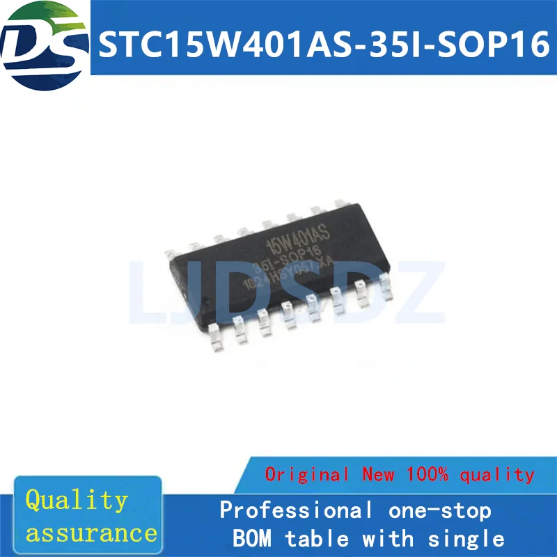 1 PÇS/LOTE STC15W401AS-35I-SOP16 SOP16 NEW  IN  STOCK