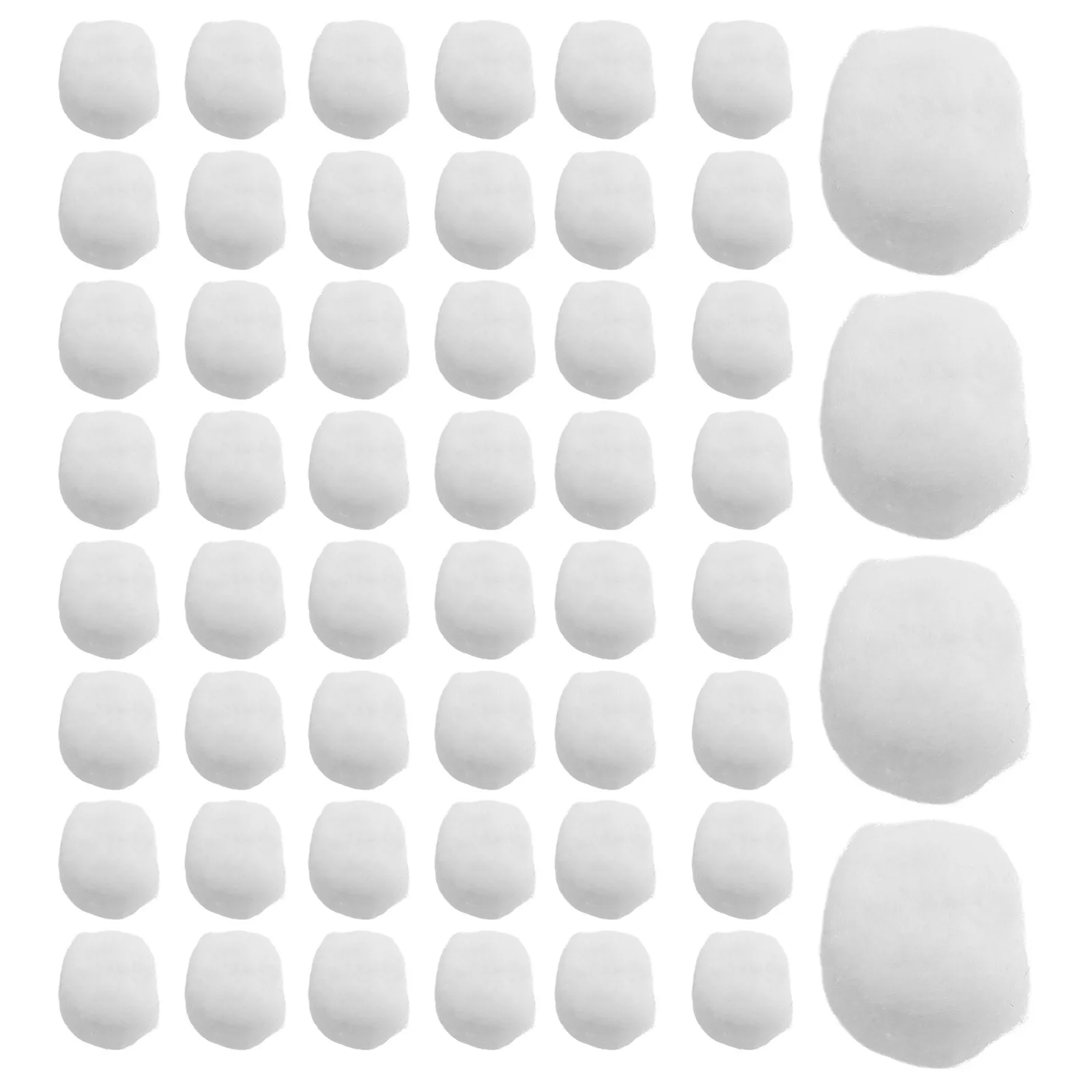 

2Pack Premium Sterile Cotton Balls for Face Makeup Removal Nail Polish Remover Applicator Lotion Powder Household Cotton Pads