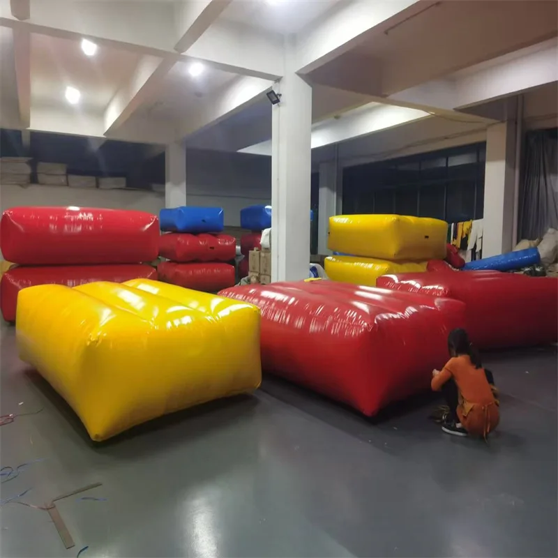 

Inflatable fire rescue rescue safety escape air cushion construction site high altitude anti-drop