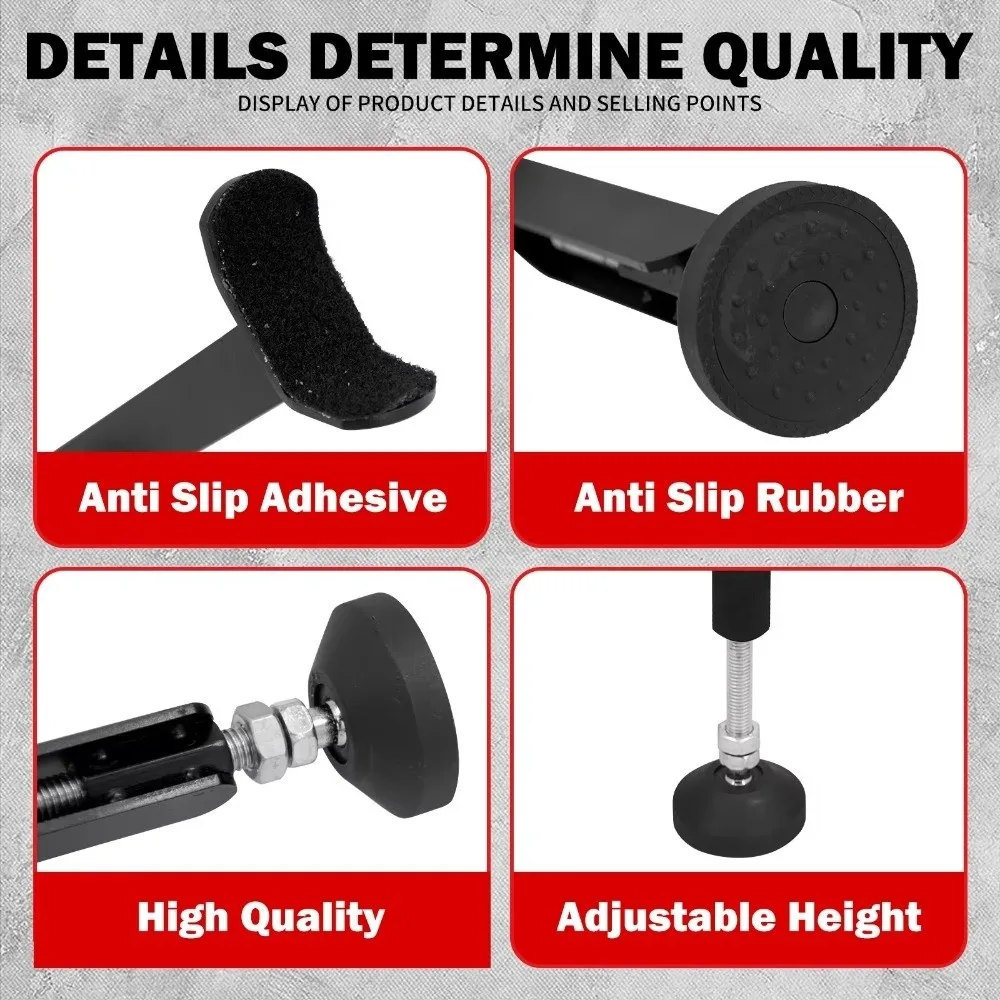 حامل دراجة نارية موفر للعمالة، سلسلة عجلات قابلة للطي، حامل صيانة للتنظيف، حامل رفع الدراجة النارية المحمول، استبدال الرافعة #5