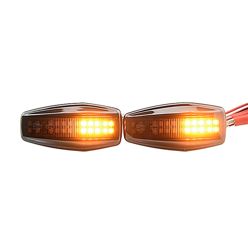 2pcs For Hyundai Tucson (JM) 2005-2010 Dynamic Turn Signal Light LED Side Fender Marker Sequential Indicator Blinker