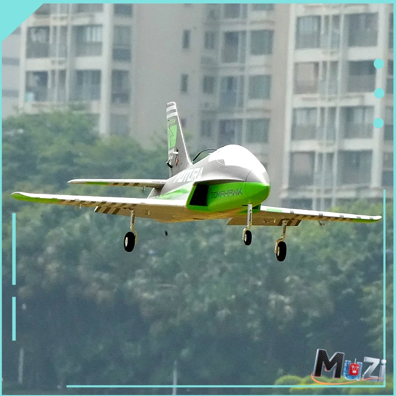 طائرة FMS RC 64 مللي متر فوتورا توماهوك مع اللوحات مدرب رياضي مروحة أنبوبية EDF Jet 3 ألوان نموذج طائرة هواية طائرة Avion PNP