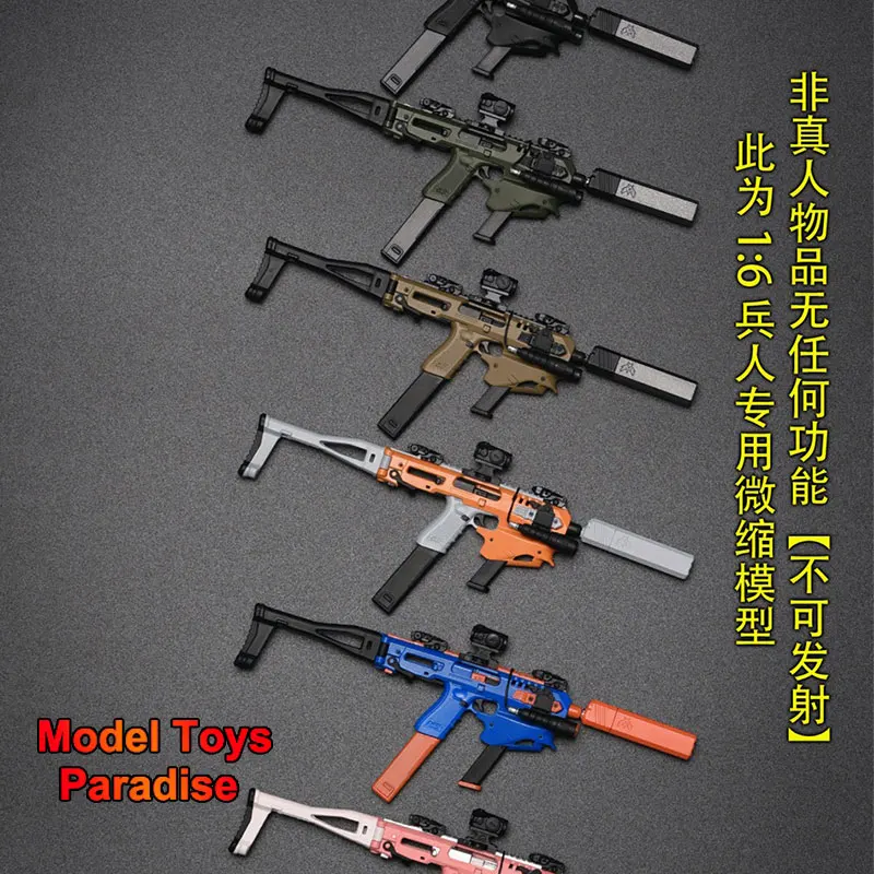 

Easy&Simple ES06038 1/6 Men Soldier Mini Gun Non Launch Model Weapon For 12'' Action Figure Body