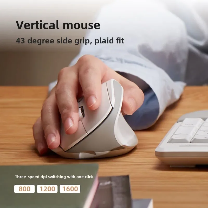 Ergonomic mute keyboard mouse