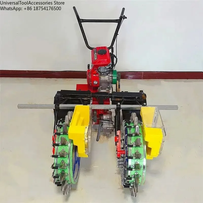 Hand-to-Hand 6HP oline Manual Seeder Planter Machine 2-Row Corn Seed Transplanters for Corn Peanut Maize Core Motor Comp