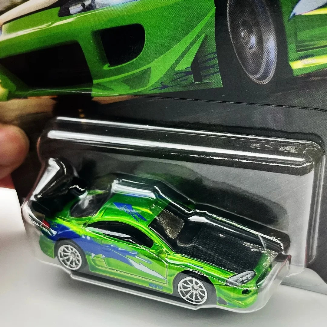 Hot Wheels Premium nouveau 25th anniversaire Fast & Furious 1995 Mitsubishi Eclipse 1/64 modèle de voiture moulé sous pression alliage véhicule à collectionner
