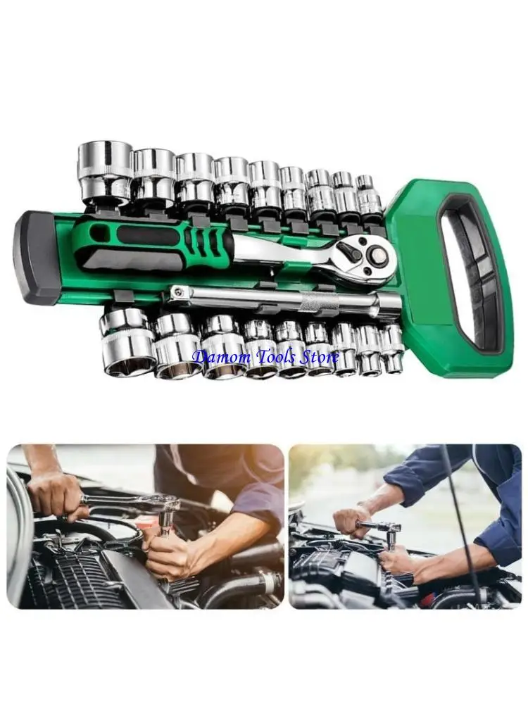 57be-portable-multifunctional-ratchet-wrench-spanner-set-high-strength-with-72-tooth-design-for-efficient-use-in-tight-spaces