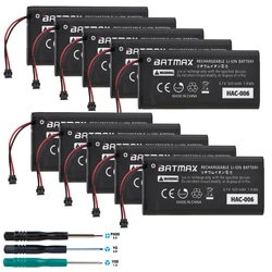 Batería de 10 piezas para Nintendo Switch Ns Joy-Con Joycon Controller, batería de HAC-006, HC 006, HAC-BPJPA-C0, HAC-015/016 HAC-A-JCR-C0