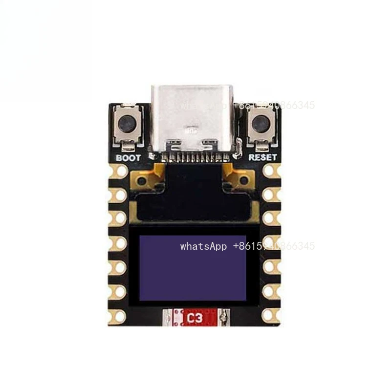 Super Mini ESP32-C6 0.42 Inch OLED Development Board Type-C Interface GPIO Expansion