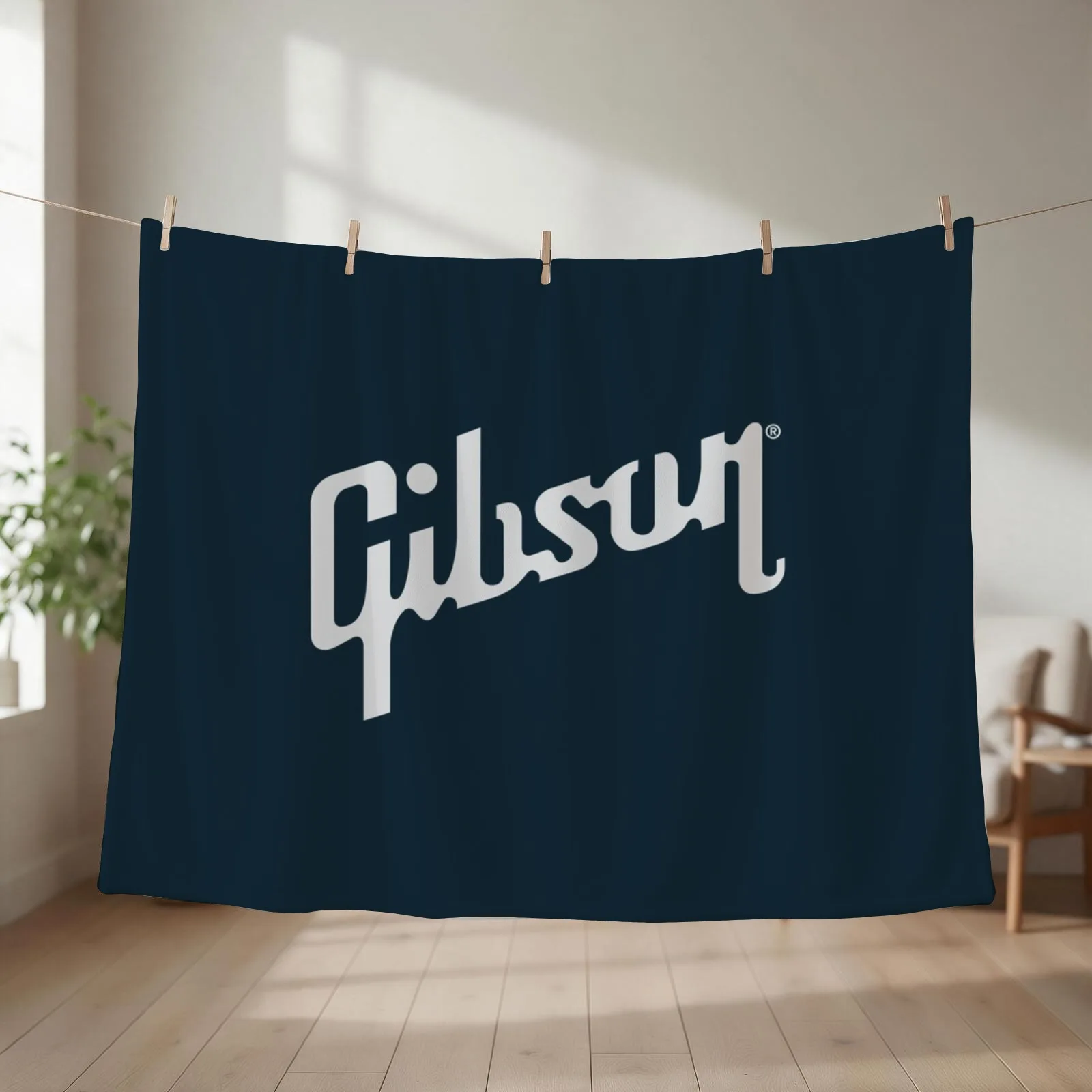 Gibson Throw Blanket couch cozy soft plush fuzzy picnic outdoor blanket