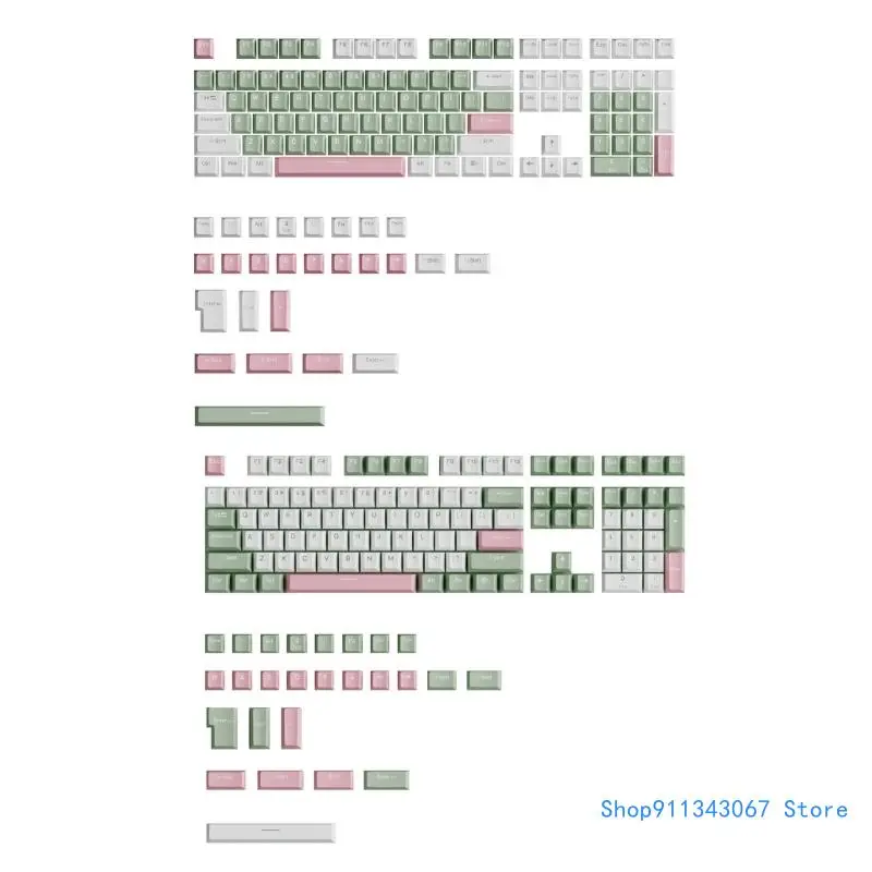 Ergonomic OEM Height Keycaps Double Shot for Mechanical Keyboards Drop shipping