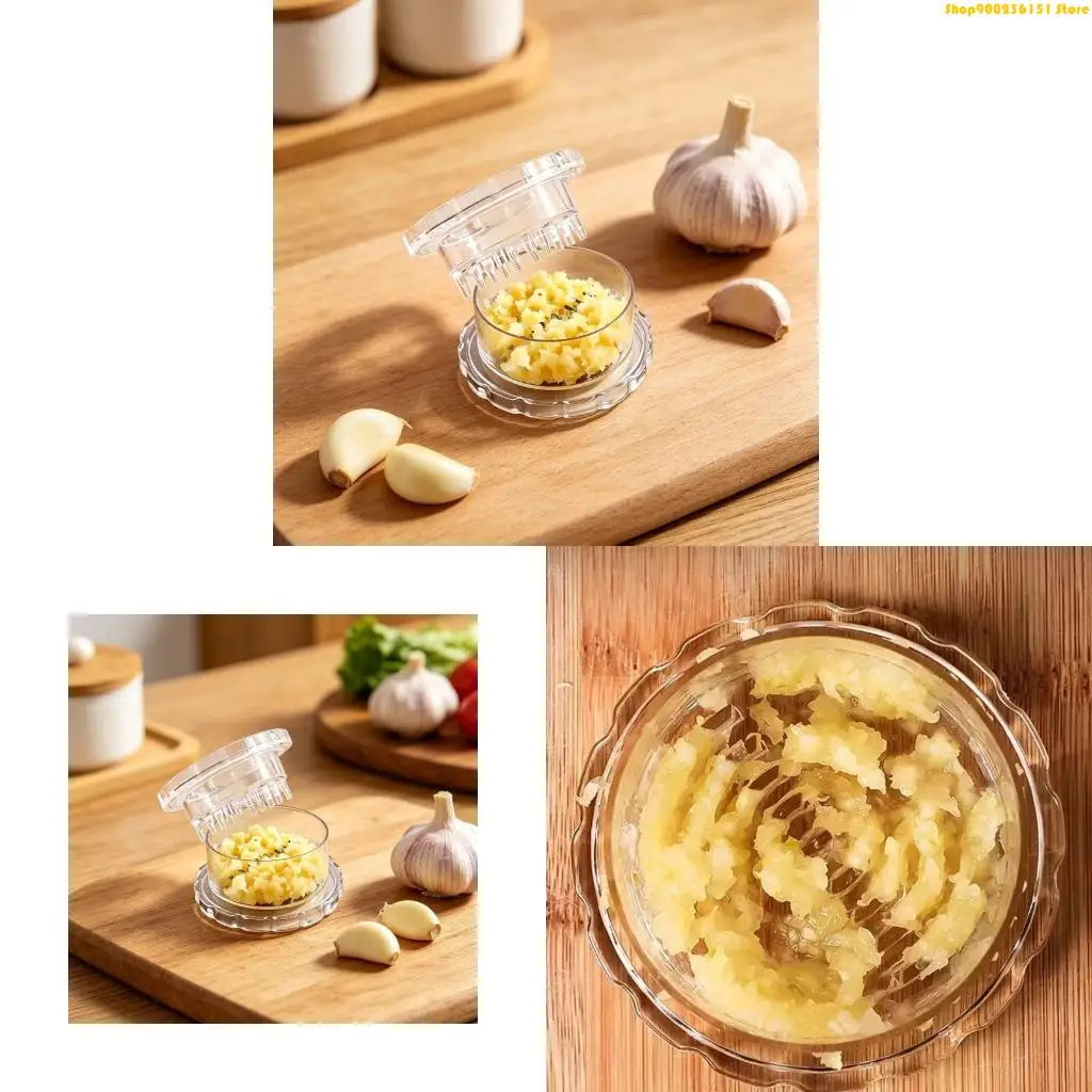 Manual Garlic Twisters and Gingers Mincer Tool Multifunctional Garlic Crusher G92C