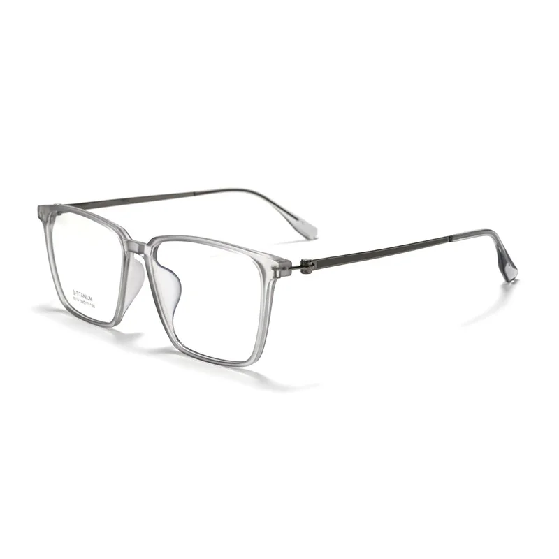 

MOMOJA Ultra wide 153mm TR90 Glasses Big Size Frames Myopia Spectacles Comfortable Full Frame Square Optical Eyewear Men X8154W